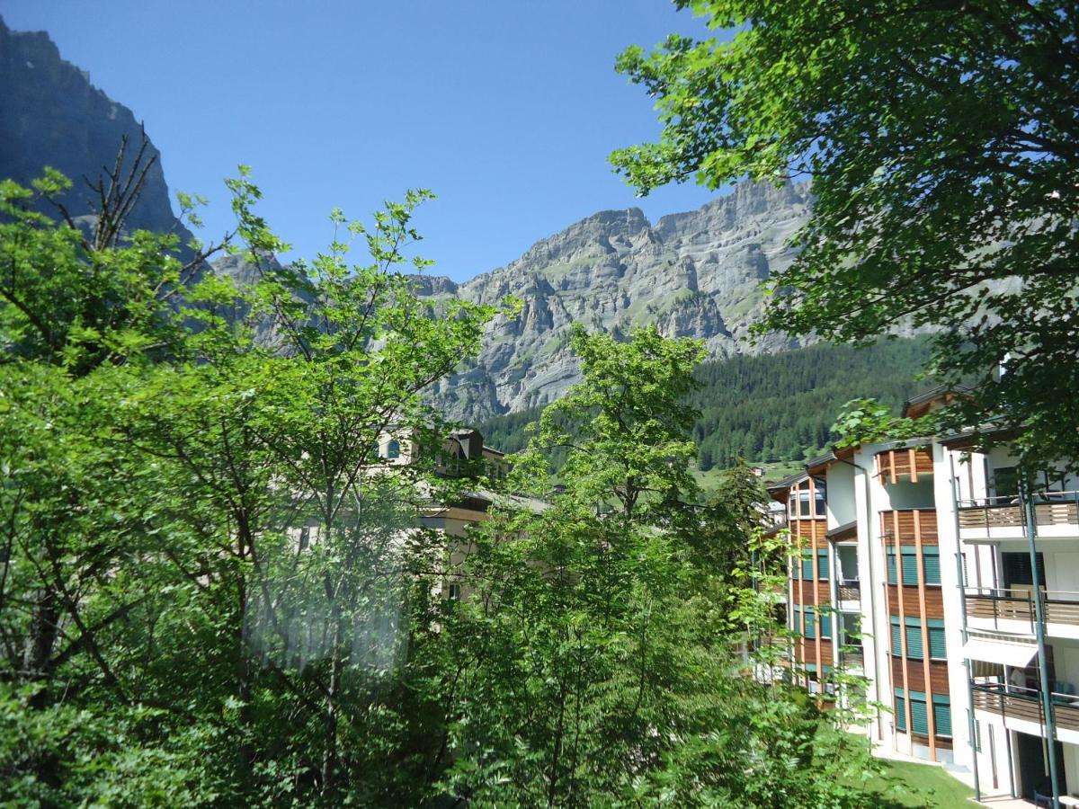 Hotel Quellenhof Leukerbad Buitenkant foto