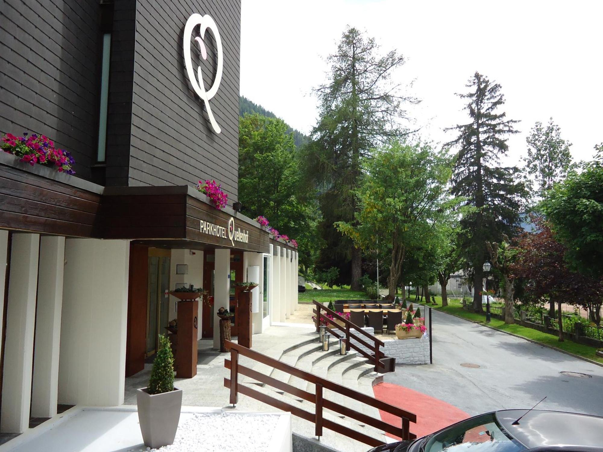 Hotel Quellenhof Leukerbad Buitenkant foto